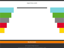 Tablet Screenshot of equi-trax.com